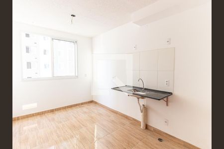Sala e Cozinha de apartamento para alugar com 1 quarto, 25m² em Belenzinho, São Paulo
