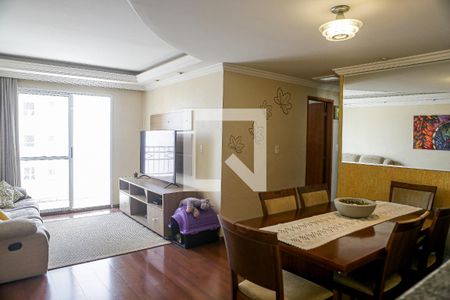 Sala - Sala de Jantar de apartamento à venda com 3 quartos, 76m² em Vila Pires, Santo André