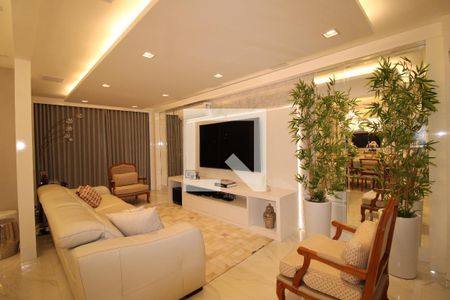 Sala de casa de condomínio à venda com 3 quartos, 240m² em Anil, Rio de Janeiro