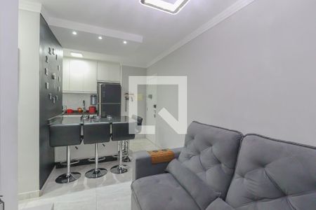 Sala de apartamento para alugar com 2 quartos, 52m² em Jardim Lacerda, Jundiaí