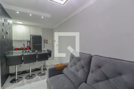 Sala de apartamento para alugar com 2 quartos, 52m² em Jardim Lacerda, Jundiaí
