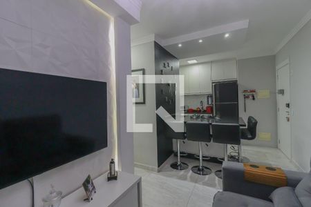 Sala de apartamento para alugar com 2 quartos, 52m² em Jardim Lacerda, Jundiaí
