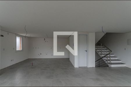 Detalhe Sala de Estar/Jantar/Cozinha de casa de condomínio para alugar com 3 quartos, 256m² em Tristeza, Porto Alegre