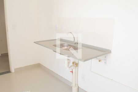 Cozinha de apartamento para alugar com 2 quartos, 47m² em Barra Funda, São Paulo