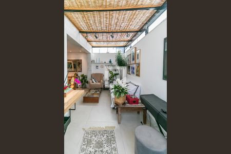 Varanda de apartamento à venda com 3 quartos, 140m² em Liberdade, Belo Horizonte