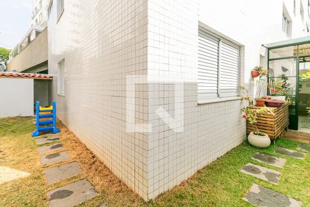 Jardim de apartamento à venda com 3 quartos, 140m² em Liberdade, Belo Horizonte
