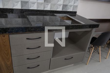 Studio para alugar com 45m², 1 quarto e sem vaga Studio para alugar com 45m², 1 quarto e sem vagaCozinha