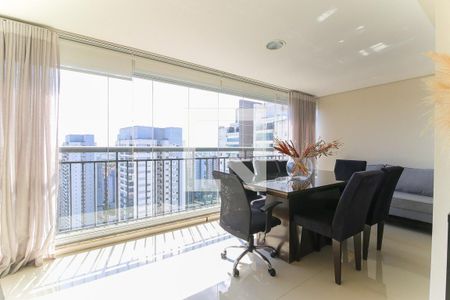Varanda da Sala de apartamento à venda com 3 quartos, 143m² em Parque Reboucas, São Paulo