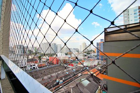 Vista da Varanda Gourmet de apartamento à venda com 3 quartos, 109m² em Campestre, Santo André