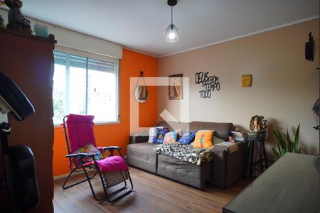 Sala  de apartamento à venda com 3 quartos, 94m² em São Geraldo, Porto Alegre