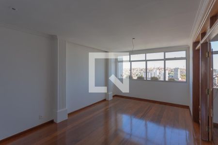 Sala de apartamento para alugar com 4 quartos, 120m² em Sion, Belo Horizonte