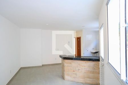 Sala/Cozinha de apartamento à venda com 2 quartos, 43m² em Santo Antônio, Belo Horizonte