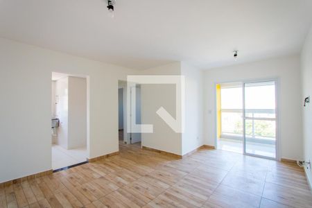 Sala de apartamento para alugar com 2 quartos, 52m² em Vila Scarpelli, Santo André
