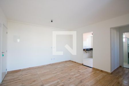 Sala de apartamento para alugar com 2 quartos, 52m² em Vila Scarpelli, Santo André