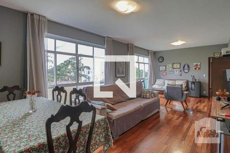 Sala de apartamento à venda com 4 quartos, 140m² em São Pedro, Belo Horizonte