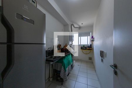 Cozinha de apartamento para alugar com 1 quarto, 36m² em Jardim Ibitirama, São Paulo