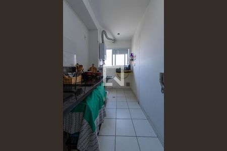 Cozinha de apartamento para alugar com 1 quarto, 36m² em Jardim Ibitirama, São Paulo