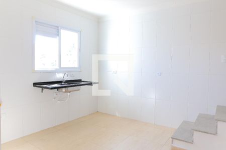 Cozinha de apartamento à venda com 2 quartos, 85m² em Vila Príncipe de Gales, Santo André
