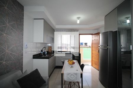 Sala/Cozinha de apartamento para alugar com 2 quartos, 40m² em Parque Boturussu, São Paulo