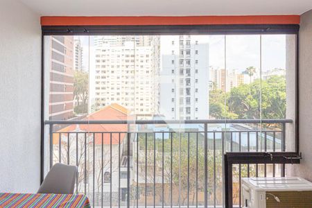 Varanda de kitnet/studio à venda com 1 quarto, 24m² em Consolação, São Paulo