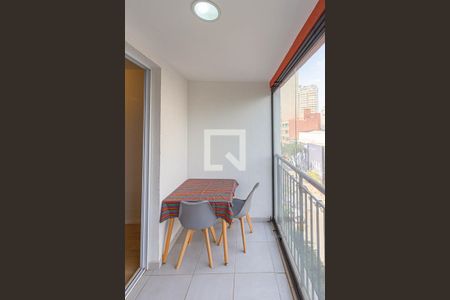 Varanda de kitnet/studio à venda com 1 quarto, 24m² em Consolação, São Paulo