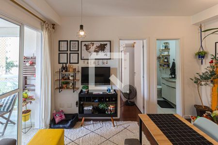 Sala de apartamento à venda com 1 quarto, 42m² em Consolação, São Paulo