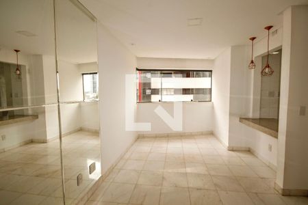 Sala de apartamento à venda com 3 quartos, 87m² em Vila da Serra, Nova Lima