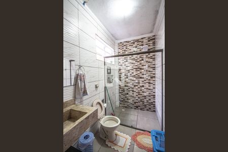 Banheiro de casa à venda com 4 quartos, 150m² em Parque Novo Oratório, Santo André