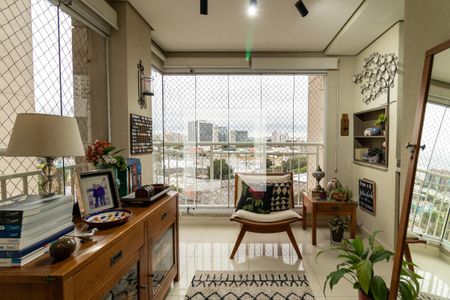 Varanda de apartamento à venda com 2 quartos, 66m² em Várzea da Barra Funda, São Paulo