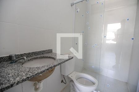 Banheiro de apartamento para alugar com 1 quarto, 63m² em Chácara Mafalda, São Paulo