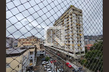 Vista da Sala de apartamento para alugar com 2 quartos, 55m² em Rio Comprido, Rio de Janeiro