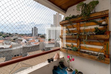 Varanda da Sala de apartamento à venda com 3 quartos, 69m² em Jardim Santa Inês, São Paulo