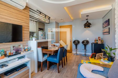 Sala de apartamento à venda com 2 quartos, 58m² em Menino Deus, Porto Alegre