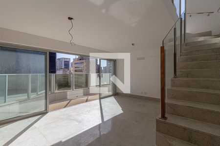 Sala de apartamento para alugar com 3 quartos, 189m² em Funcionários, Belo Horizonte
