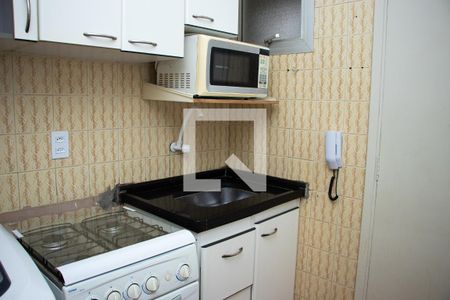 Cozinha e Área de Serviço de apartamento para alugar com 1 quarto, 36m² em Bosque, Campinas