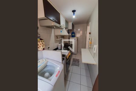 Cozinha de apartamento à venda com 2 quartos, 42m² em Paraisópolis, São Paulo