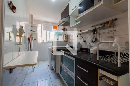 Cozinha de apartamento à venda com 2 quartos, 42m² em Paraisópolis, São Paulo