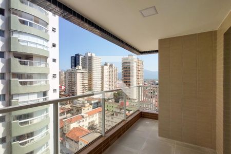 Varanda da Sala de apartamento para alugar com 2 quartos, 79m² em Aviação, Praia Grande