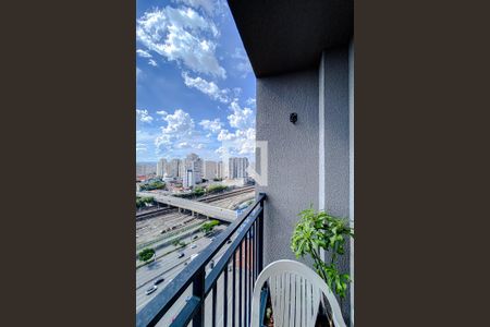 Varanda da Sala de apartamento à venda com 2 quartos, 38m² em Belenzinho, São Paulo