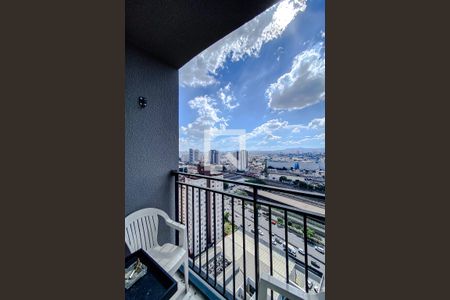 Varanda da Sala de apartamento à venda com 2 quartos, 38m² em Belenzinho, São Paulo