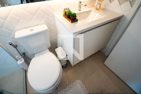 Apartamento à venda com 51m², 1 quarto e 1 vagaBanheiro/Suite