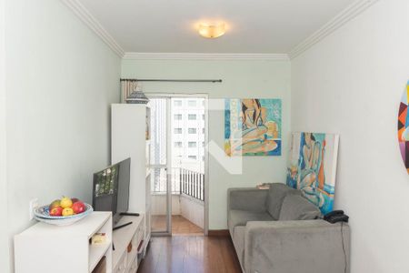Sala de apartamento à venda com 1 quarto, 35m² em Bela Vista, São Paulo