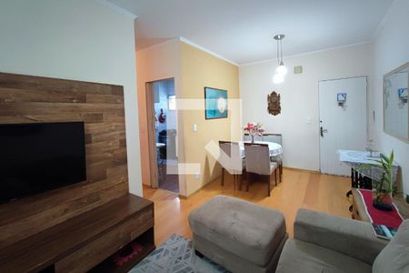 Sala de apartamento à venda com 2 quartos, 70m² em Jardim Pauliceia, Campinas