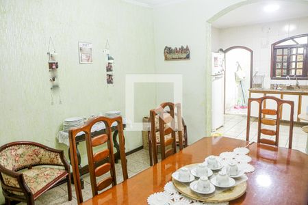 Sala de Jantar de casa à venda com 3 quartos, 212m² em Jardim Marek, Santo André