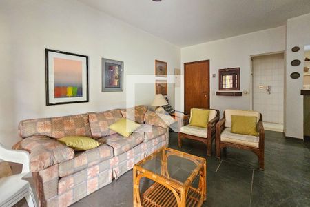 Sala de apartamento para alugar com 2 quartos, 83m² em Balneario Cidade Atlantica, Guarujá