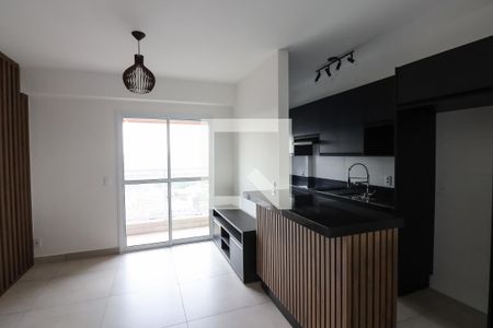 Sala de apartamento para alugar com 1 quarto, 47m² em Jardim Sumare, Ribeirão Preto