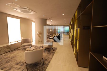 Apartamento à venda com 47m², 1 quarto e 1 vaga Apartamento à venda com 47m², 1 quarto e 1 vagaHall social