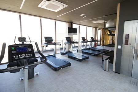 Apartamento à venda com 47m², 1 quarto e 1 vaga Apartamento à venda com 47m², 1 quarto e 1 vagaÁrea comum - Academia