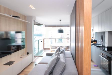 Sala de apartamento à venda com 1 quarto, 47m² em Vila Nova Conceição, São Paulo