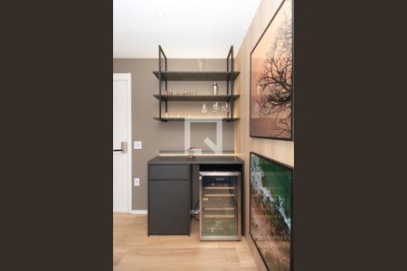 Detalhe Sala de apartamento à venda com 1 quarto, 47m² em Vila Nova Conceição, São Paulo